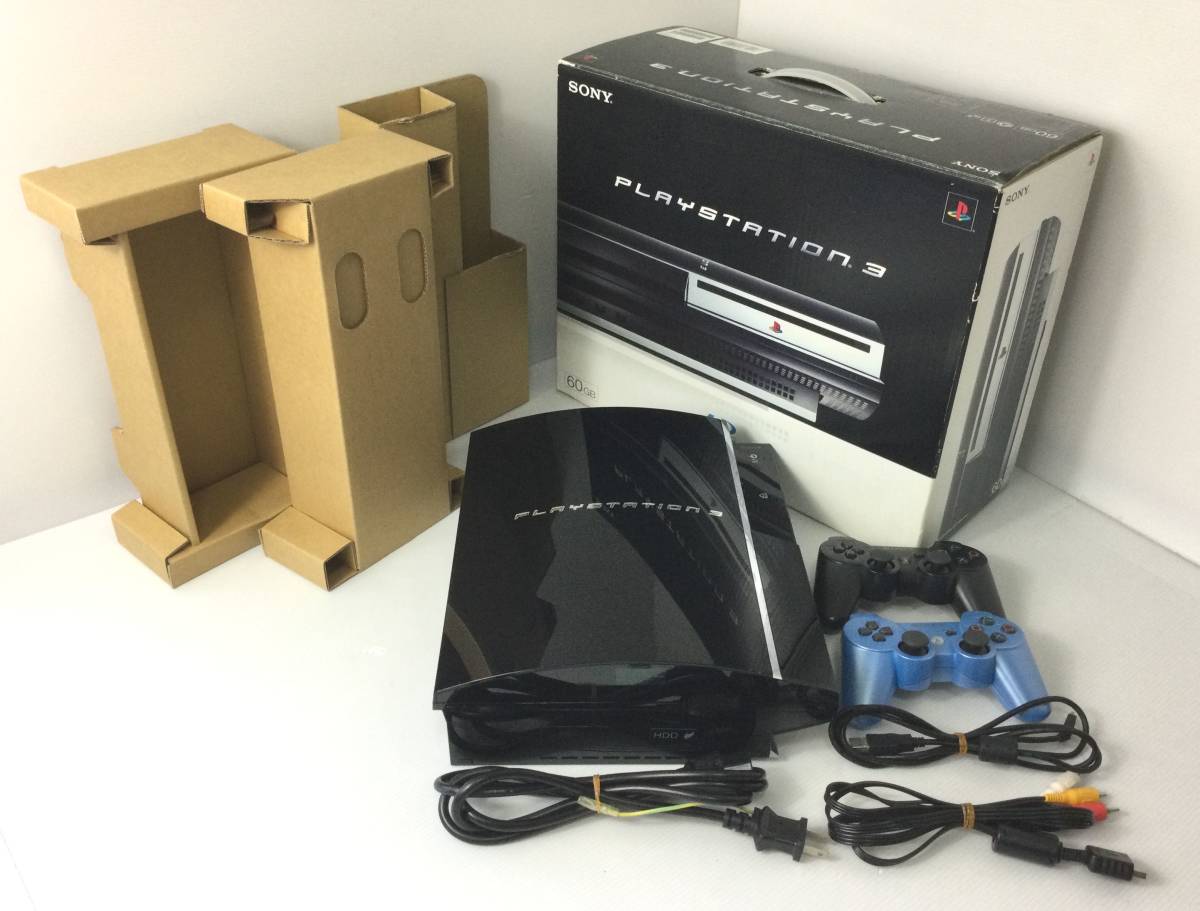 美品/本体日本製/封印シールあり】PLAYSTATION 3 (60GB)初期型