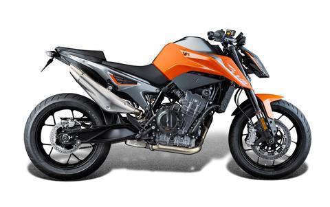 KTM 790 Duke 790 デューク 790Duke 790デューク 2018・2019・2020・2021・2022モデル サイレンサーステー マフラーステー パウダーコートB_こちらも、取り付けイメージとなります。