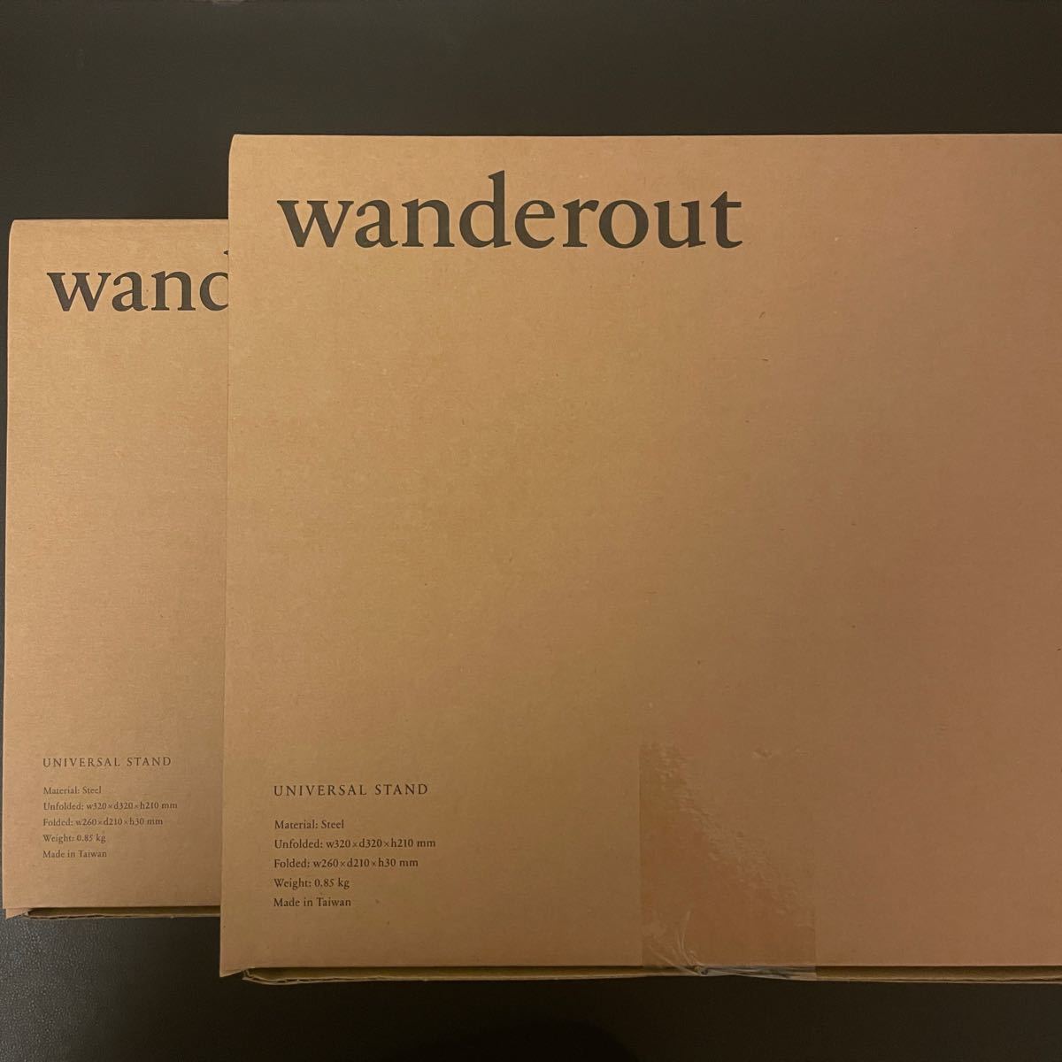 wanderout / UNIVERSAL STAND ユニバーサルスタンド新品未開封2個
