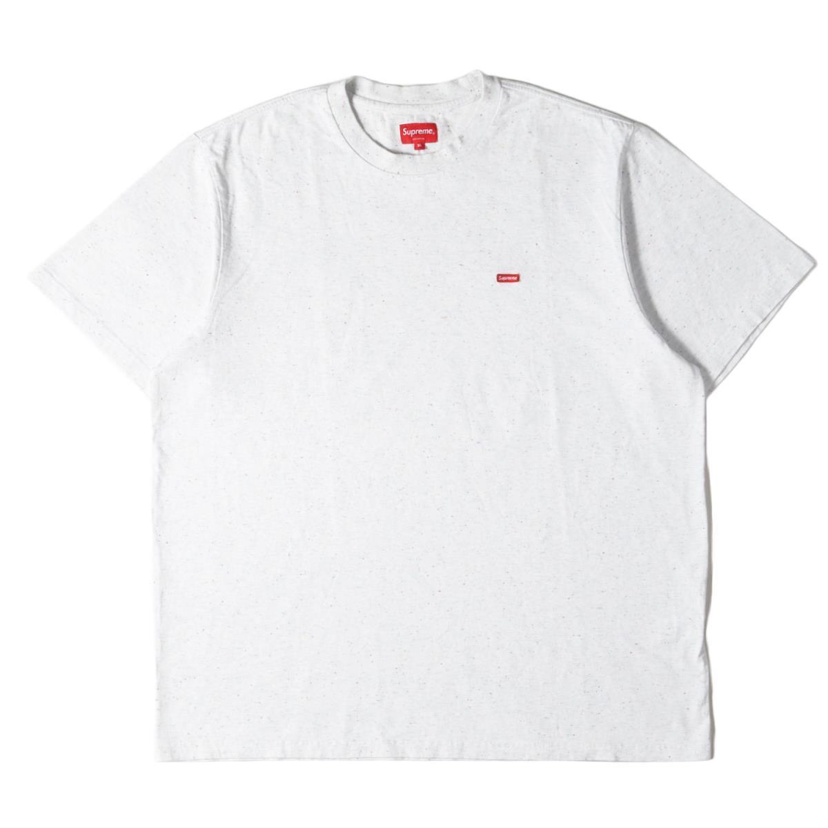 美品 Supreme シュプリーム Tシャツ カラーネップ スモールBOXロゴ