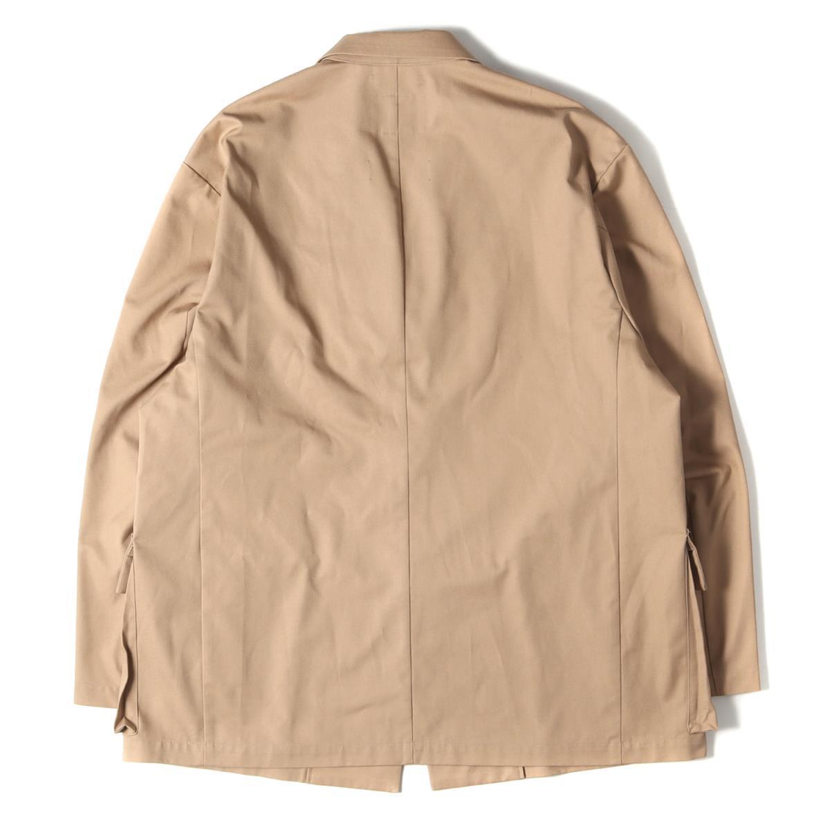 美品 WTAPS ダブルタップス ジャケット UNDERCOVER アンダーカバー T/Cツイル 3B テーラードジャケット JT / JAKCET 21AW ベージュ XL_画像2