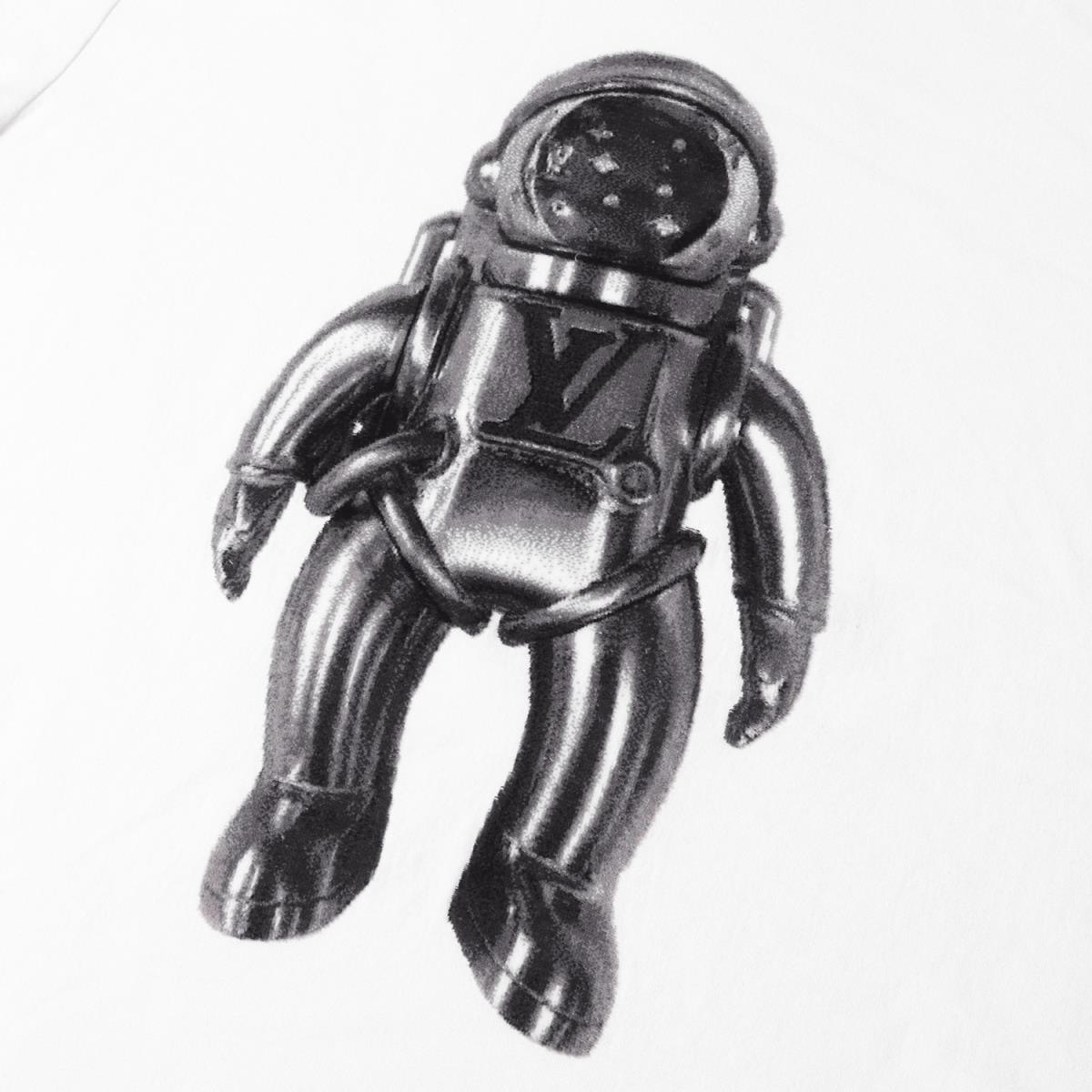 LOUIS VUITTON ルイヴィトン Tシャツ ジャガード スペースマン LOUIS VUITTON ルイヴィトン Tシャツ ジャガード スペースマン