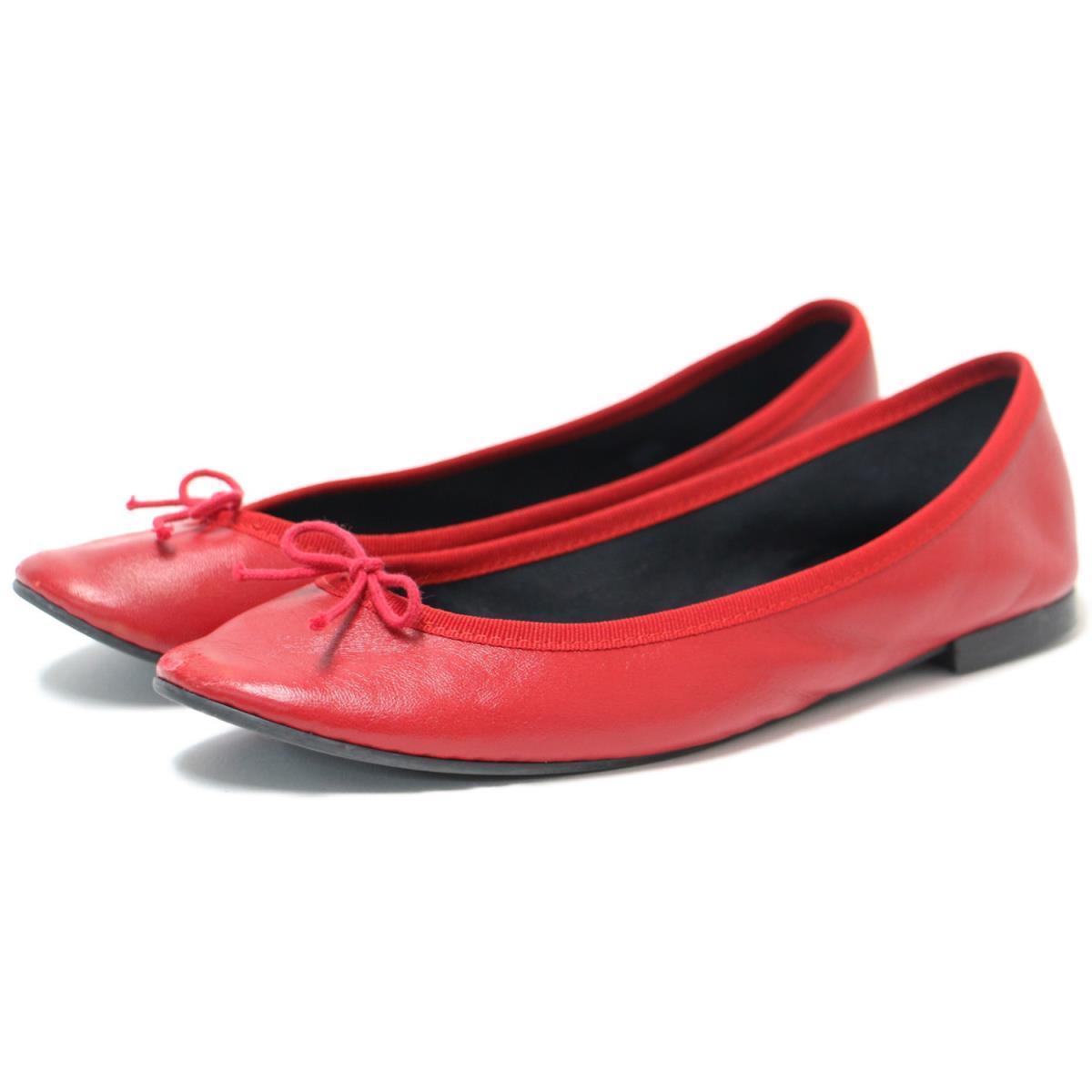 repetto レペット バレエシューズ フラット ラウンドトゥ リボン