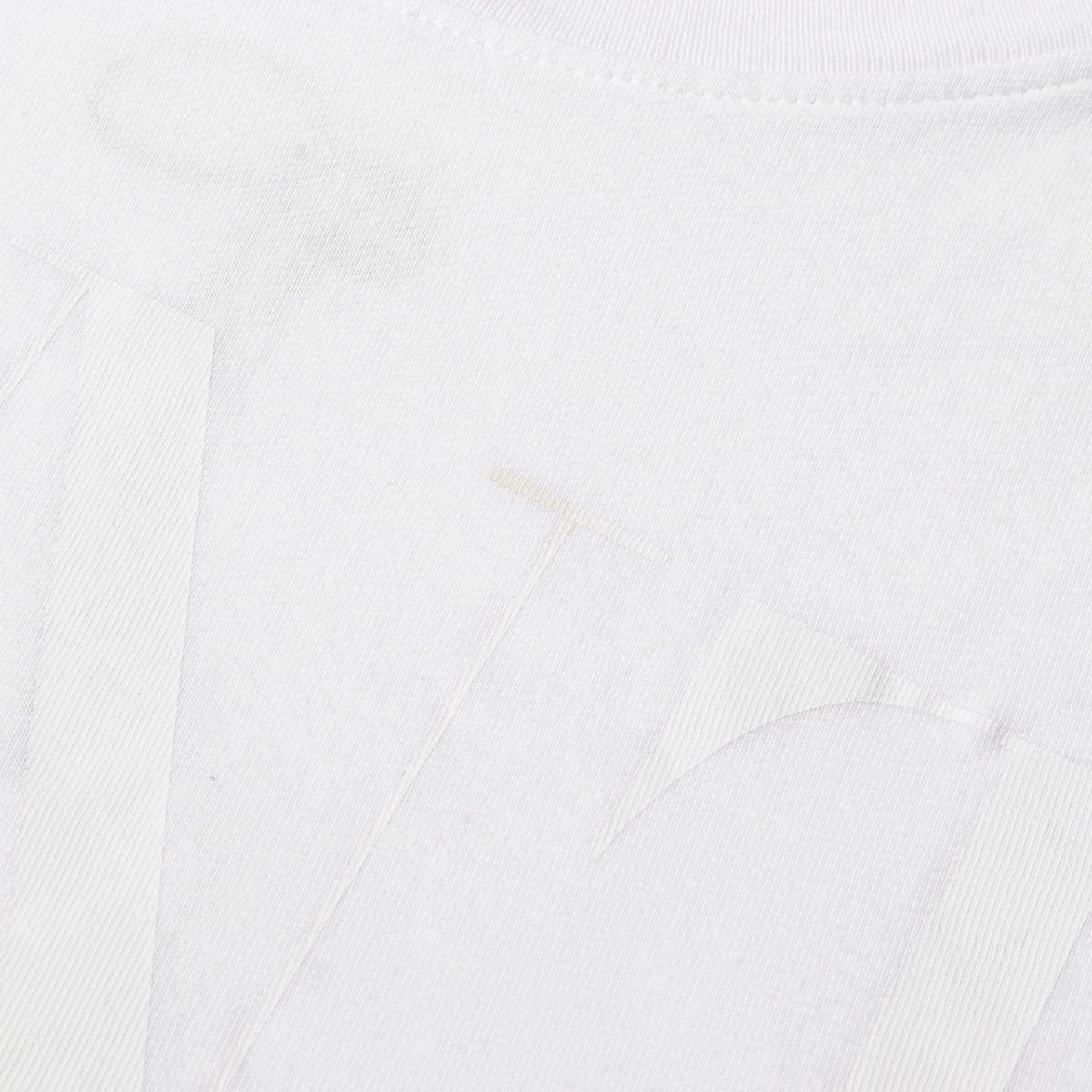 VALENTINO ヴァレンティノ Tシャツ ビッグロゴ クルーネックTシャツ 2018年モデル ホワイト 白 L UV3MG03B5FN トップス カットソー 半袖_画像4