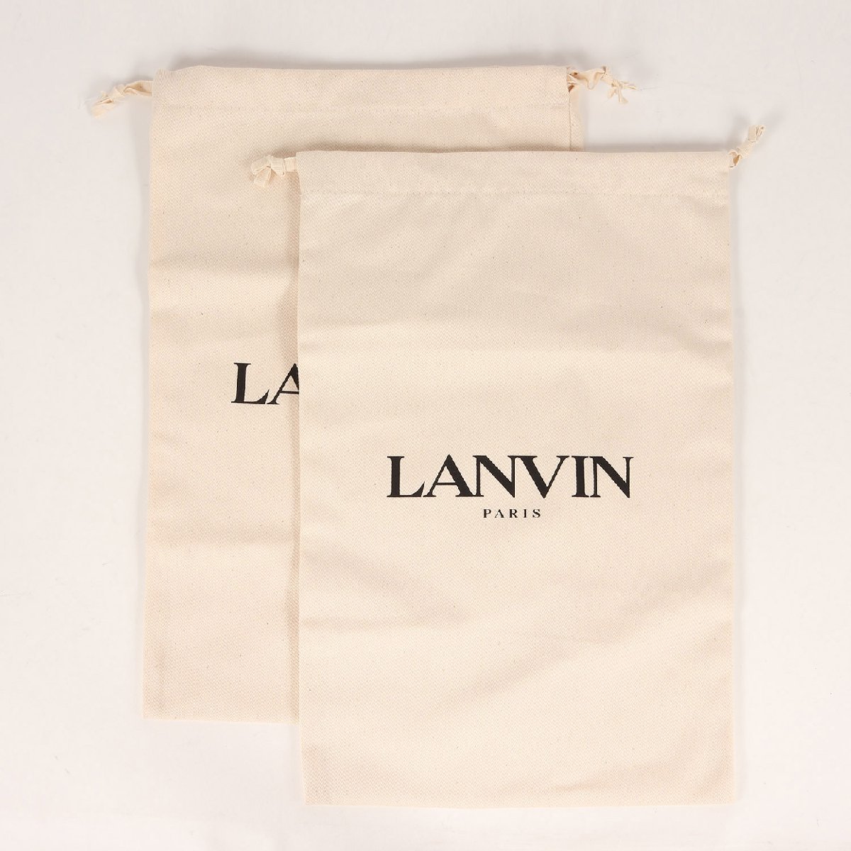 新品 LANVIN ランバン チャンキー ステートメントレース レザー
