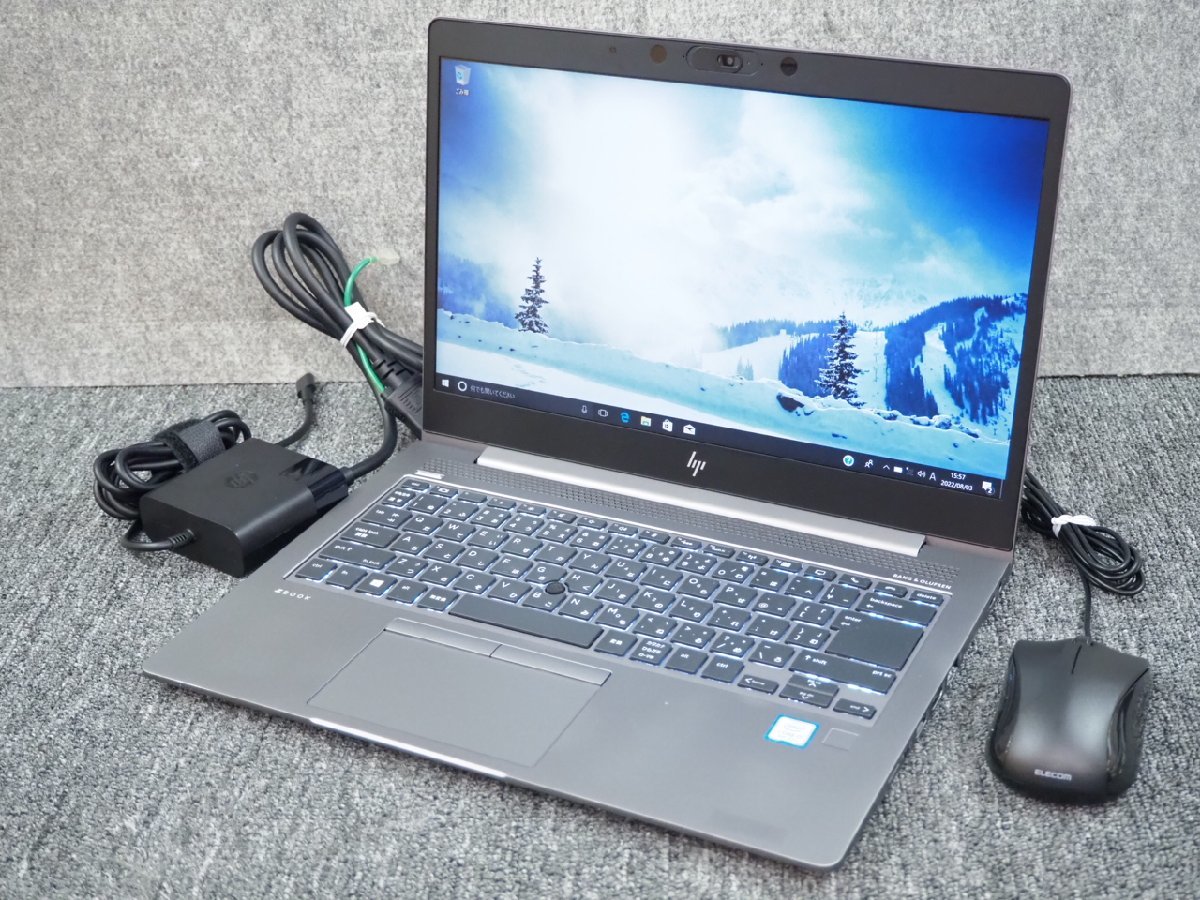 HP ZBook14uG5 Core i7-8550U 512G新品SSD 美品-
