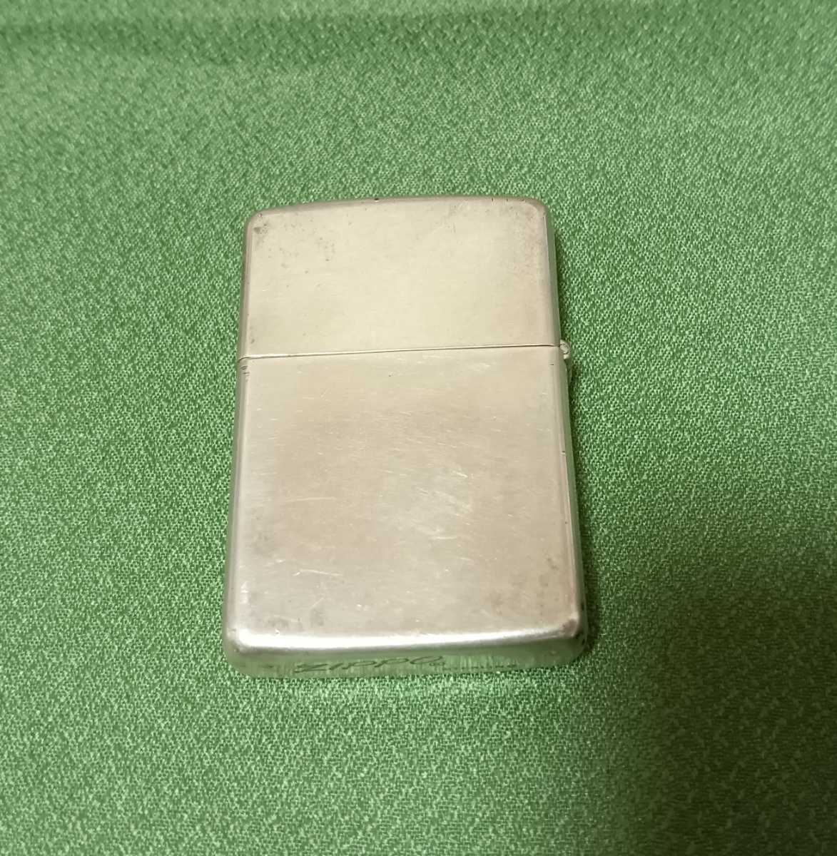 Zippo/ジッポー STERLING スターリングシルバー 筆記体ロゴ 斜字体