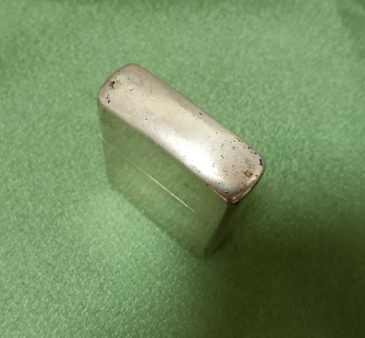 Zippo/ジッポー STERLING スターリングシルバー 筆記体ロゴ 斜字体