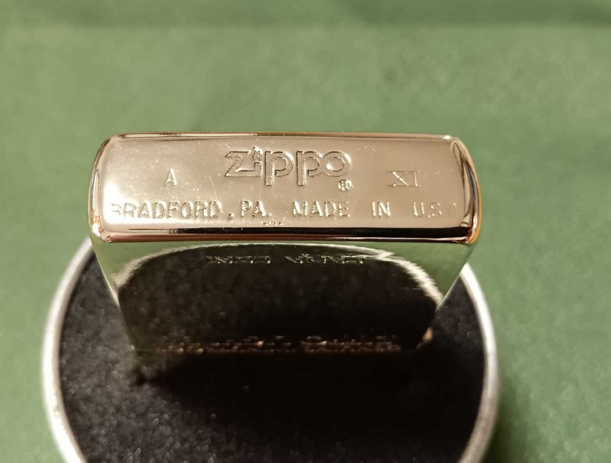 Zippo/ジッポー GENUINE WINDPROOF LIGHTER ウィンドプルーフ CARA COAT 1995年製_画像5