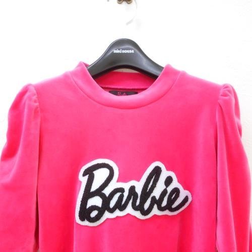  Barbie Barbie Kids 130cm long sleeve autumn winter direction velour cloth Topspin k tops 