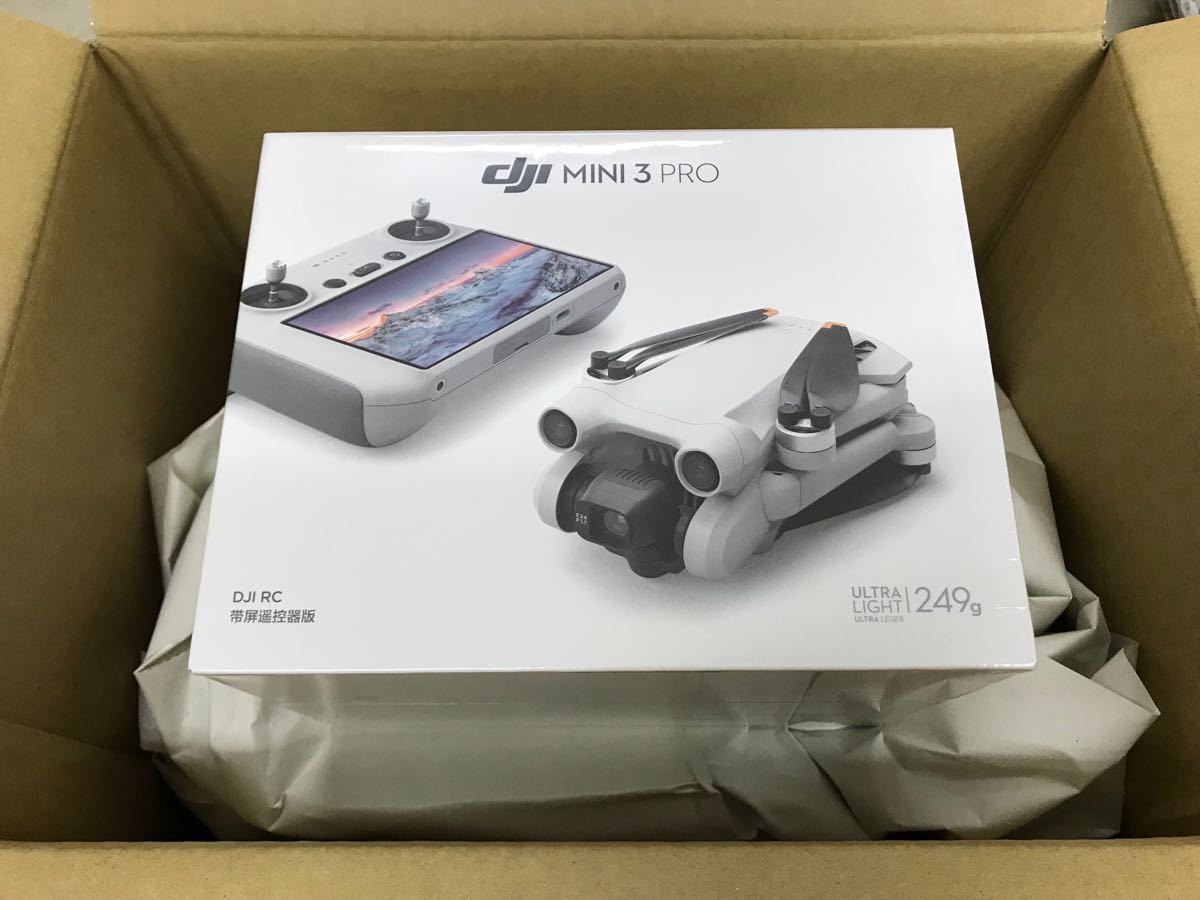 DJI Mini 3 Pro (DJI RC付属) 国内正規品 新品未開封 初年度無償賠償責任保険付