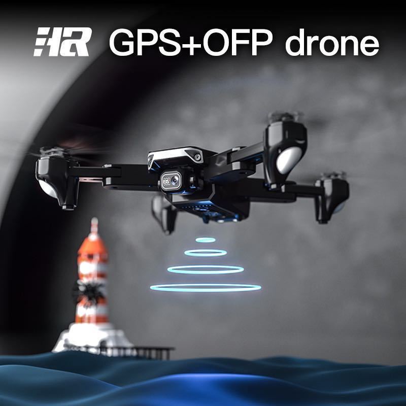 ★HR H10 4K電動カメラ EIS補正 WIFI FPV 保護ガード OFP測位+GPS搭載 LED照明補正 追尾自主帰還 ドローン 折り畳み 初心者向け 製造番号付_画像5