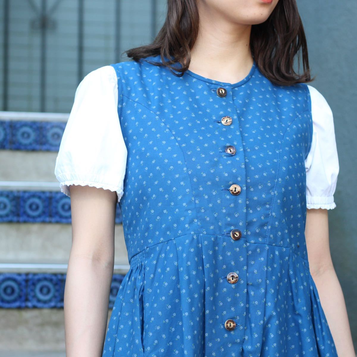 SPECIAL ITEM EU VINTAGEヨーロッパ古着小花柄ディアンドルデザイン