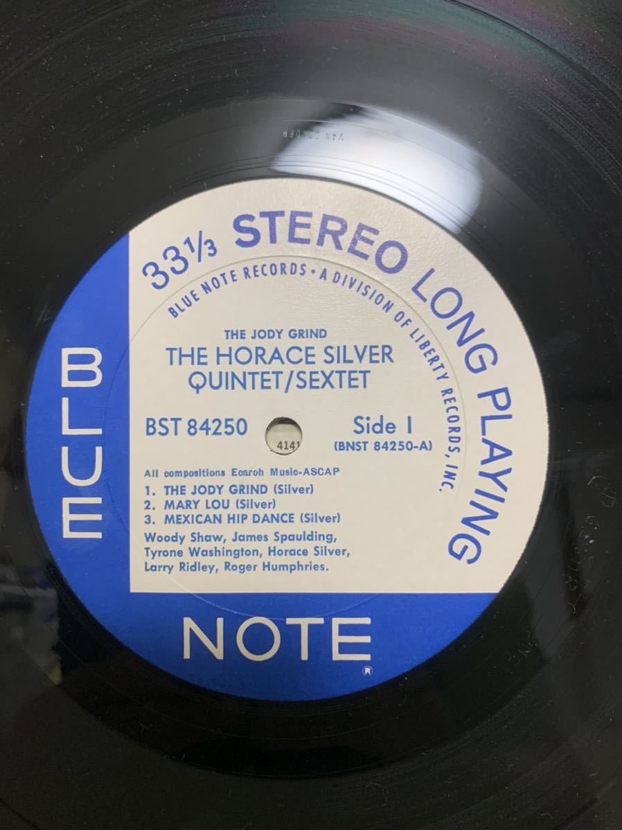 Horace Silver Quintet The Jody Grind Blue Note Liberty BST 84250 青白 US_画像4