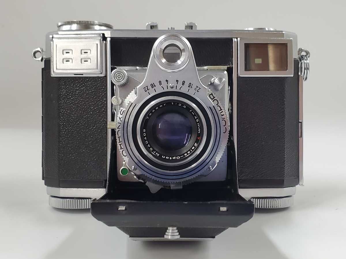 1円スタート ZEISS IKON CONTESSA ツァイス イコン コンテッサ レンズ Tessar 1:2.8 f=45mm T Zeiss-Opton レンジファインダー _画像1