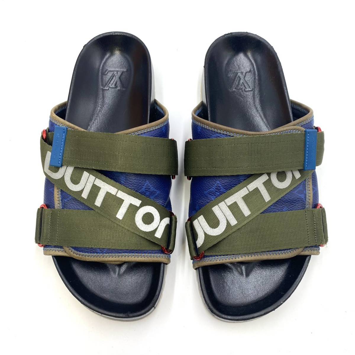安いサイト 登坂広臣 着用 ルイ ヴィトン サンダル スライド ミュール