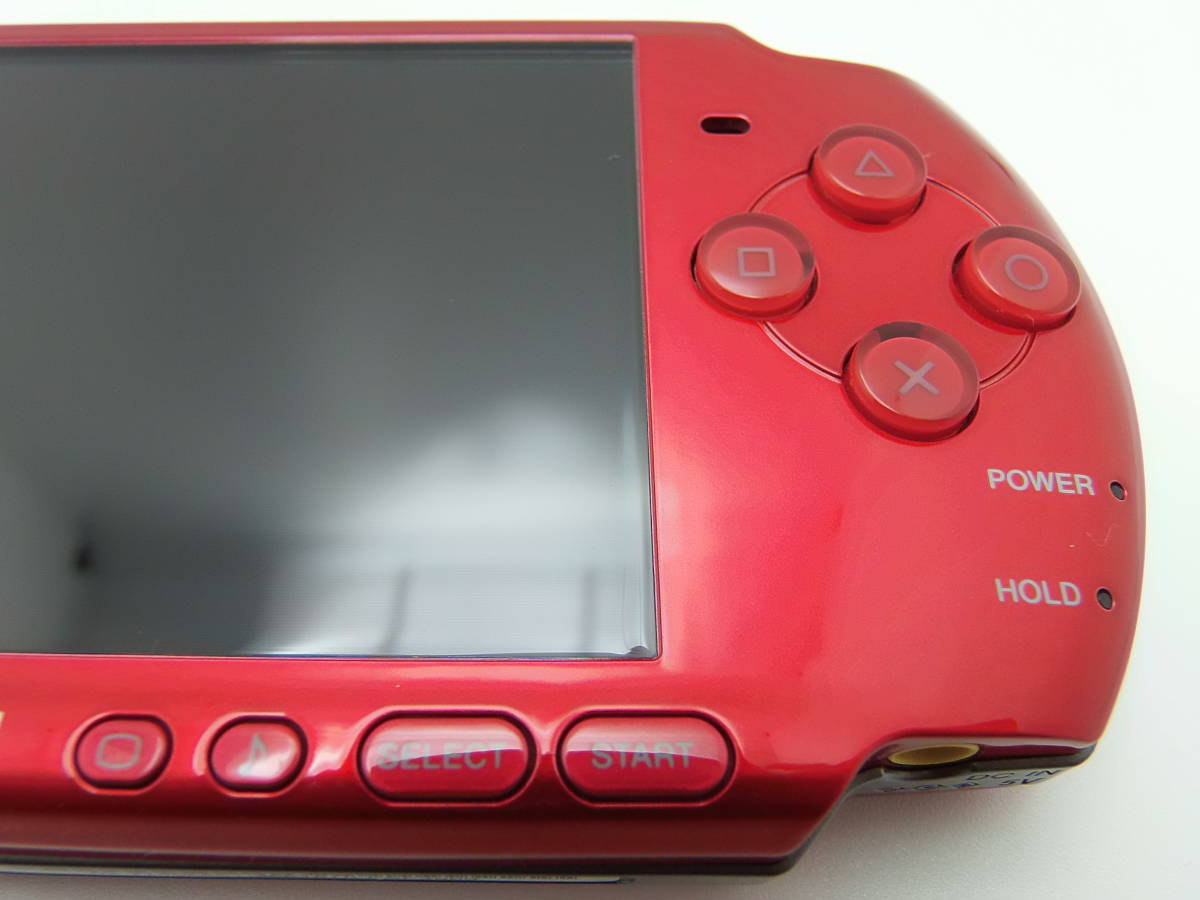 951PSP3000 ラディアントレッド 本体 PSP-3000RR - 通販 - gofukuyasan.com