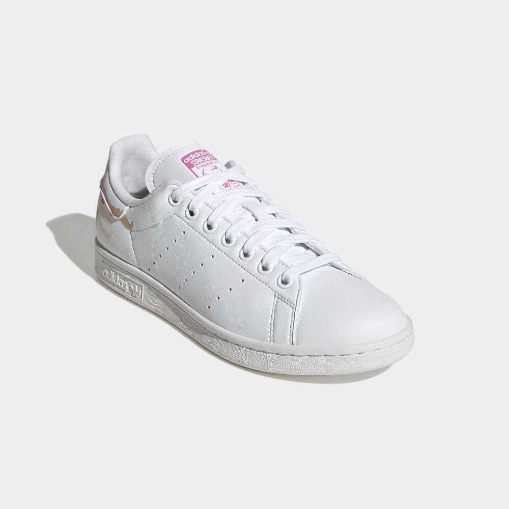 アディダスオリジナルス アディダス × テベ・マググ スタンスミス レディース GY9560 ADIDAS × THEBE MAGUGU STAN SMITH WHITE 24.5