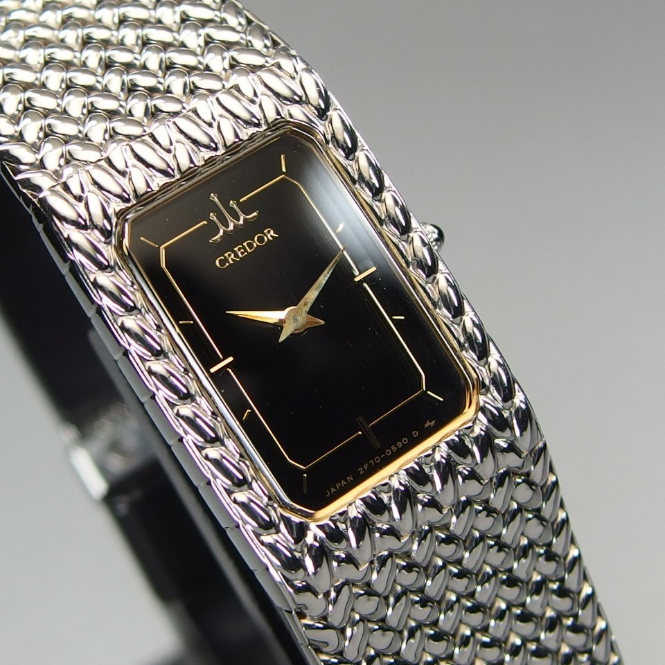 希少 美品】 SEIKO セイコー CREDOR クレドール Ref. 2F70-5340