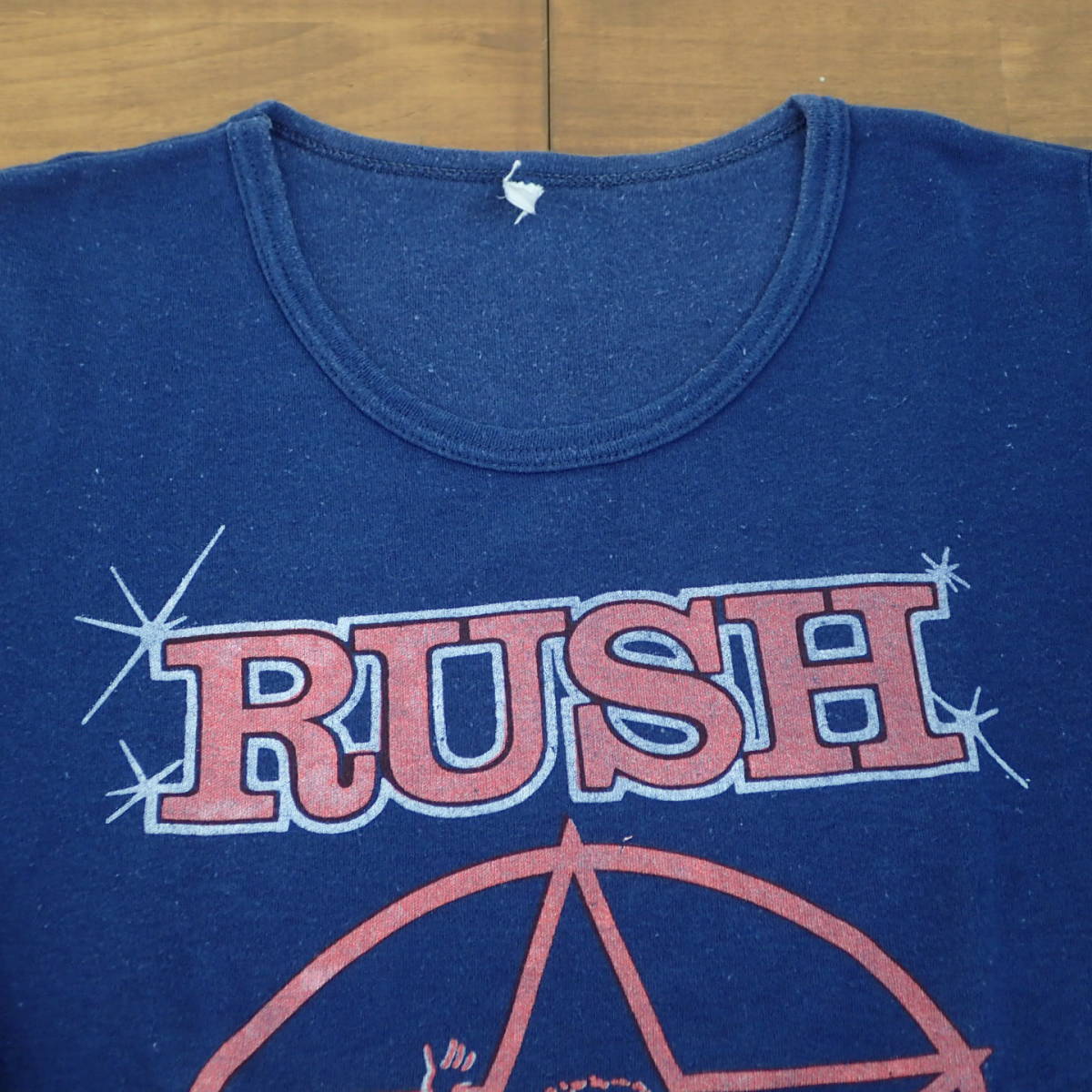 ■ 70s Rush Vintage T-shirt ■ ラッシュ ヴィンテージ Tシャツ 当時物 本物 バンドT ロックT hard rock progressive rock