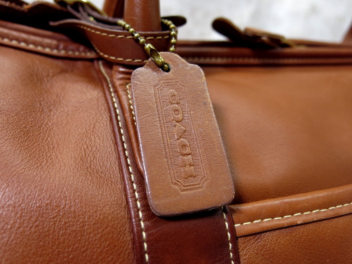 本日超得 美品 トートバッグ ポンポン COACH オールド 美品・保存袋付