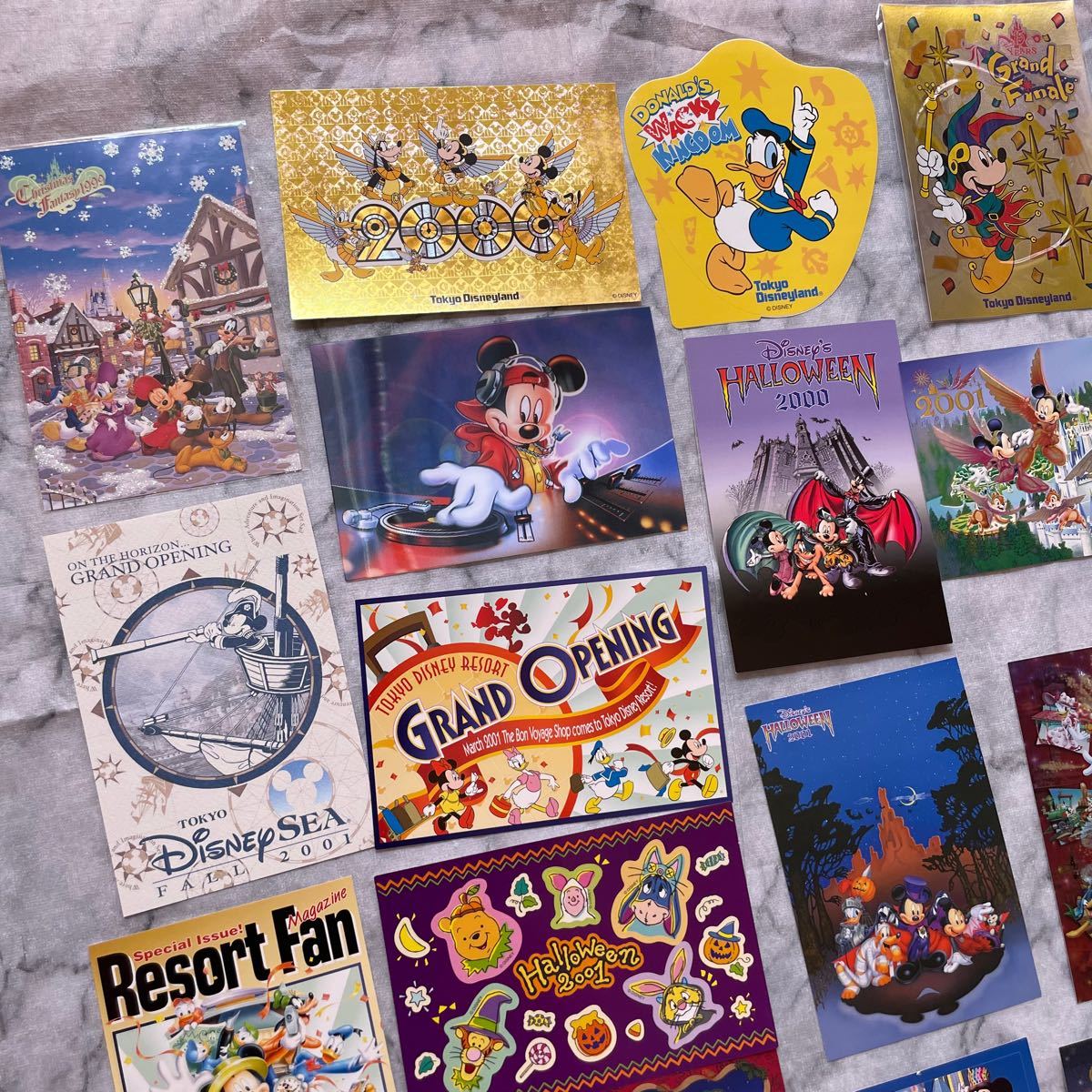 ディズニーポストカードまとめ売り TDL TDS シーズンイベント おまけ付き! 東京ディズニーランドポストカード27枚セット|Yahoo!フリマ(旧