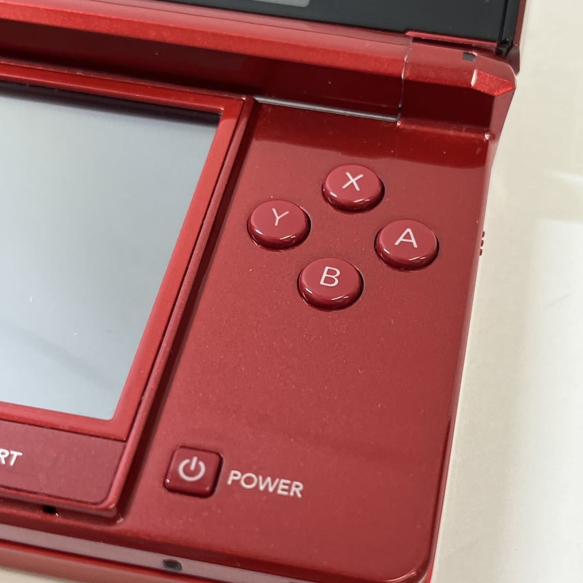 【お買い得】☆Nintendo 3DS フレアレッド 充電器 スタンド 付属☆ ニンテンドー3DS／任天堂／CTR-001／ゲーム／オススメ／DA6_画像5