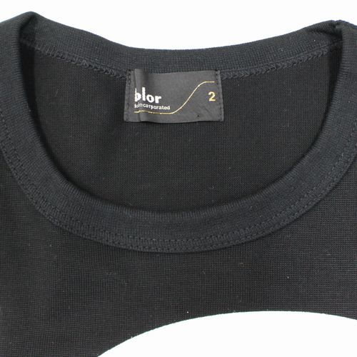 kolor カラー 22AW Tops Tシャツ 2 ブラック | ospsteel.com