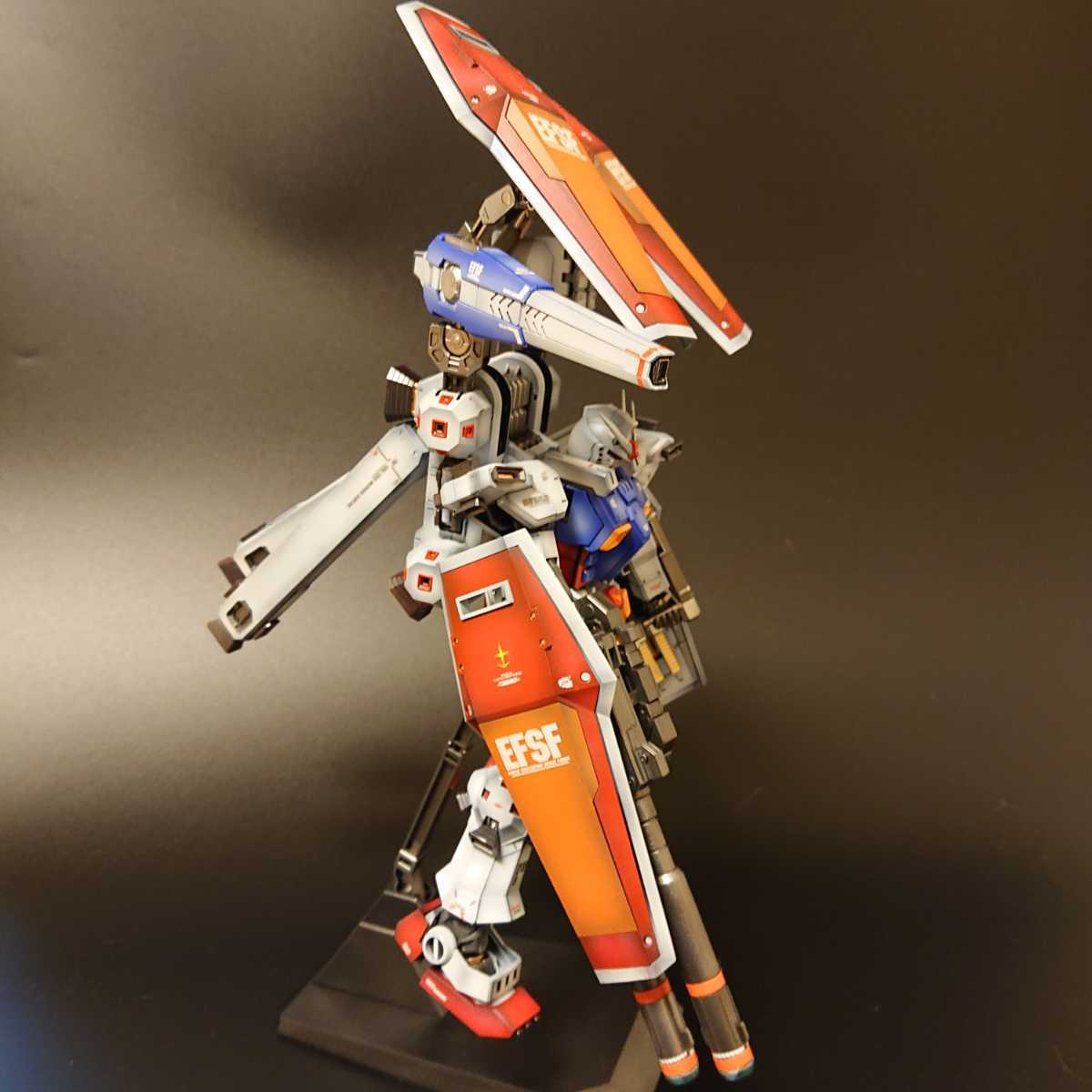 MG フルアーマーガンダム ver.ka サンダーボルト版 全塗装完成品 MG フルアーマーガンダム ver.ka サンダーボルト版 全塗装完成品