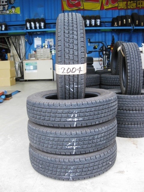 155/80R14 88/86N『トーヨー　９３４』中古スタッドレス４本/2004_画像1