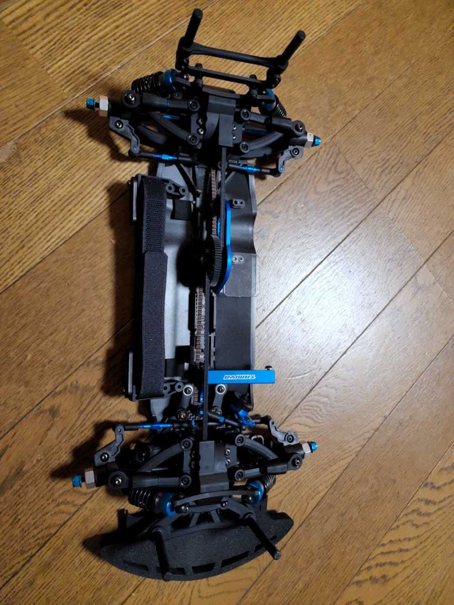 タミヤ TAMIYA TA08PROシャーシ　スペアパーツ、オプションパーツ付（中古）走行歴あり_画像2