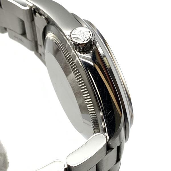 ROLEX Rolex wristwatch 14270 Explorer 1to lithium ru rumen ba black face self-winding watch T number 36mm stainless steel men's control RY22001700