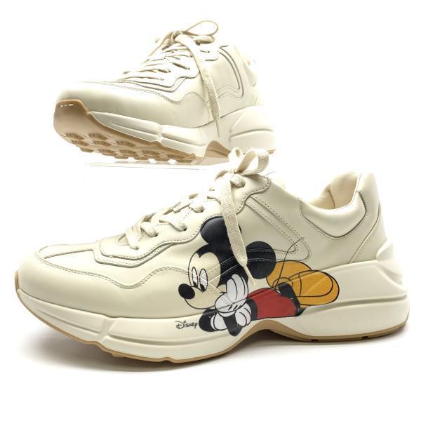 GUCCI グッチ Disney ディズニー ロートップ スニーカー ミッキー