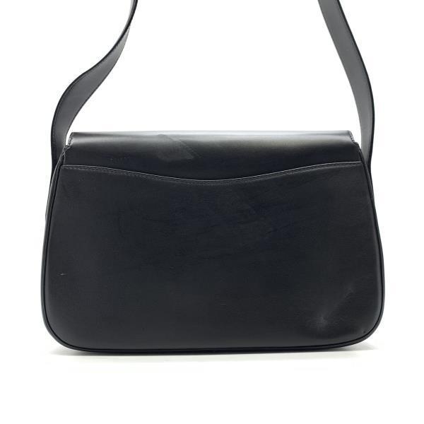 Cartier カルティエ パンテール レザー ショルダーバッグ 黒 ブラック