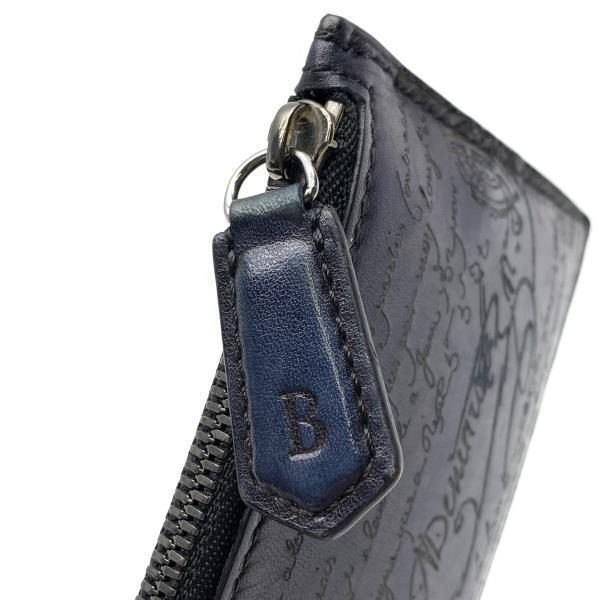 Berluti ベルルッティ コアマキシ スクリットデザイン ブルー ネイビー