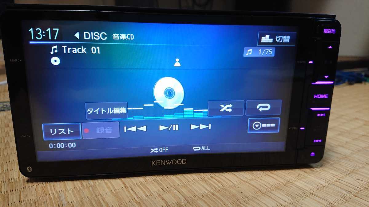 KENWOOD ケンウッド カーナビ MDV-X702W 地図更新済み2021年第2版(2022