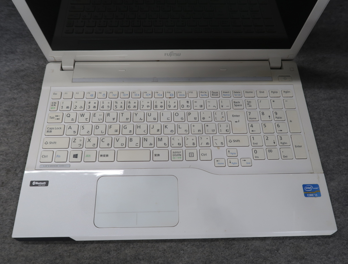 富士通 LIFEBOOK AH45/J Core i3-3110M 2.4GHz 4GB ブルーレイ ノート ジャンク N51211_画像3