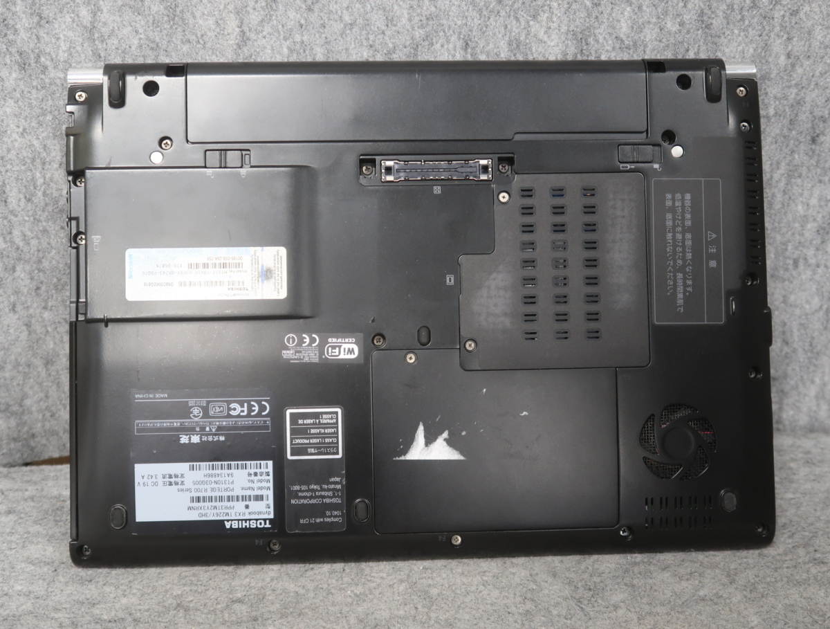 東芝 dynabook RX3 TM226Y/3HD Core i3-350M 2.26GHz 4GB DVDスーパーマルチ ノート ジャンク N51507_画像5