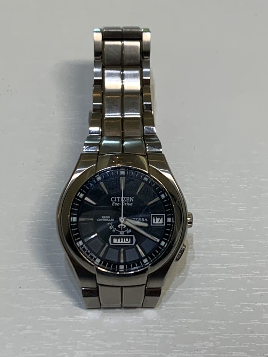 1円〜 CITIZEN シチズン ATTESA Eco Drive アテッサ エコドライブ H106