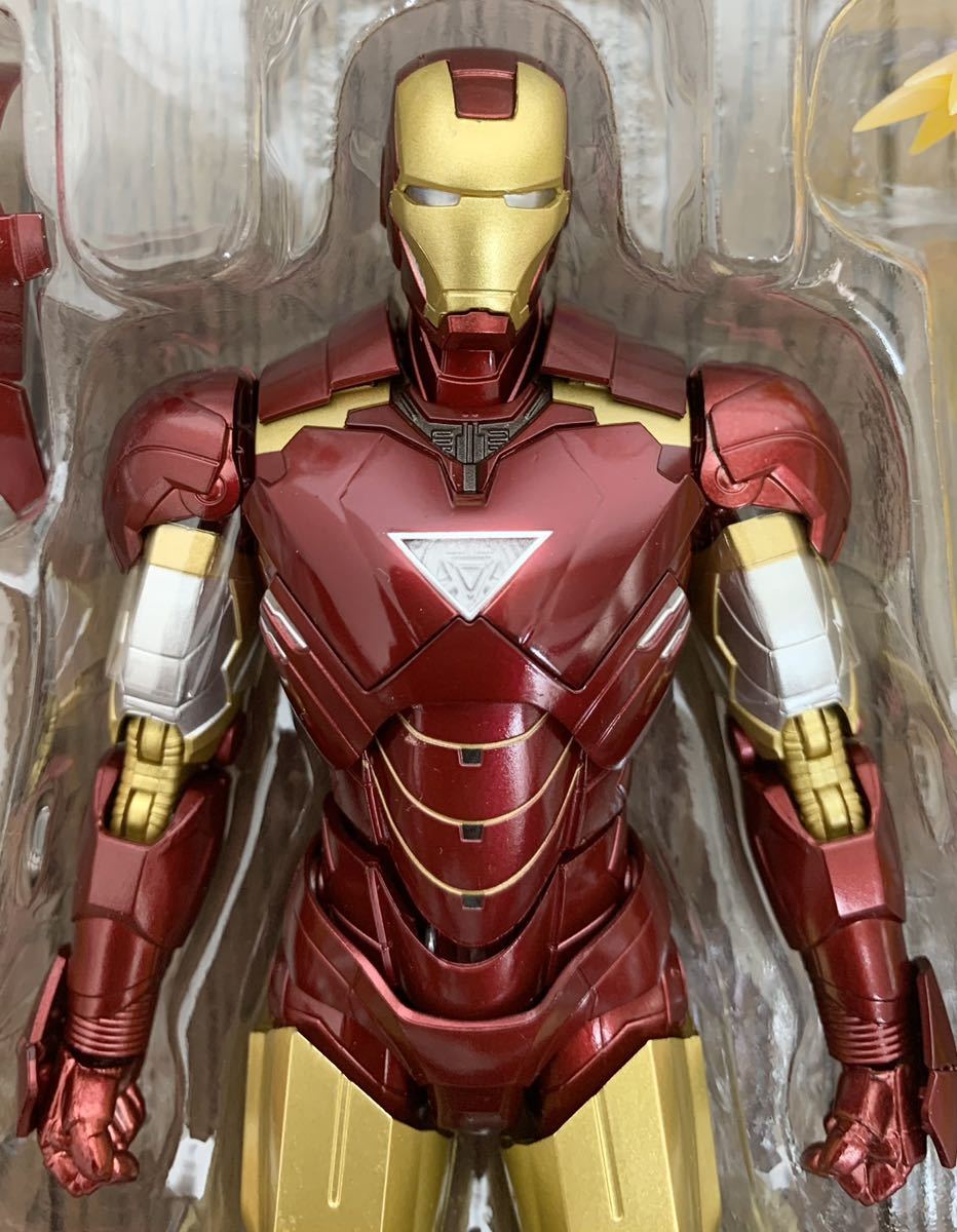 激安!開封未使用!限定!フィギュア卒業!S.H.Figuarts S.H.フィギュアーツ アイアンマン マーク6リニューアル版_画像4
