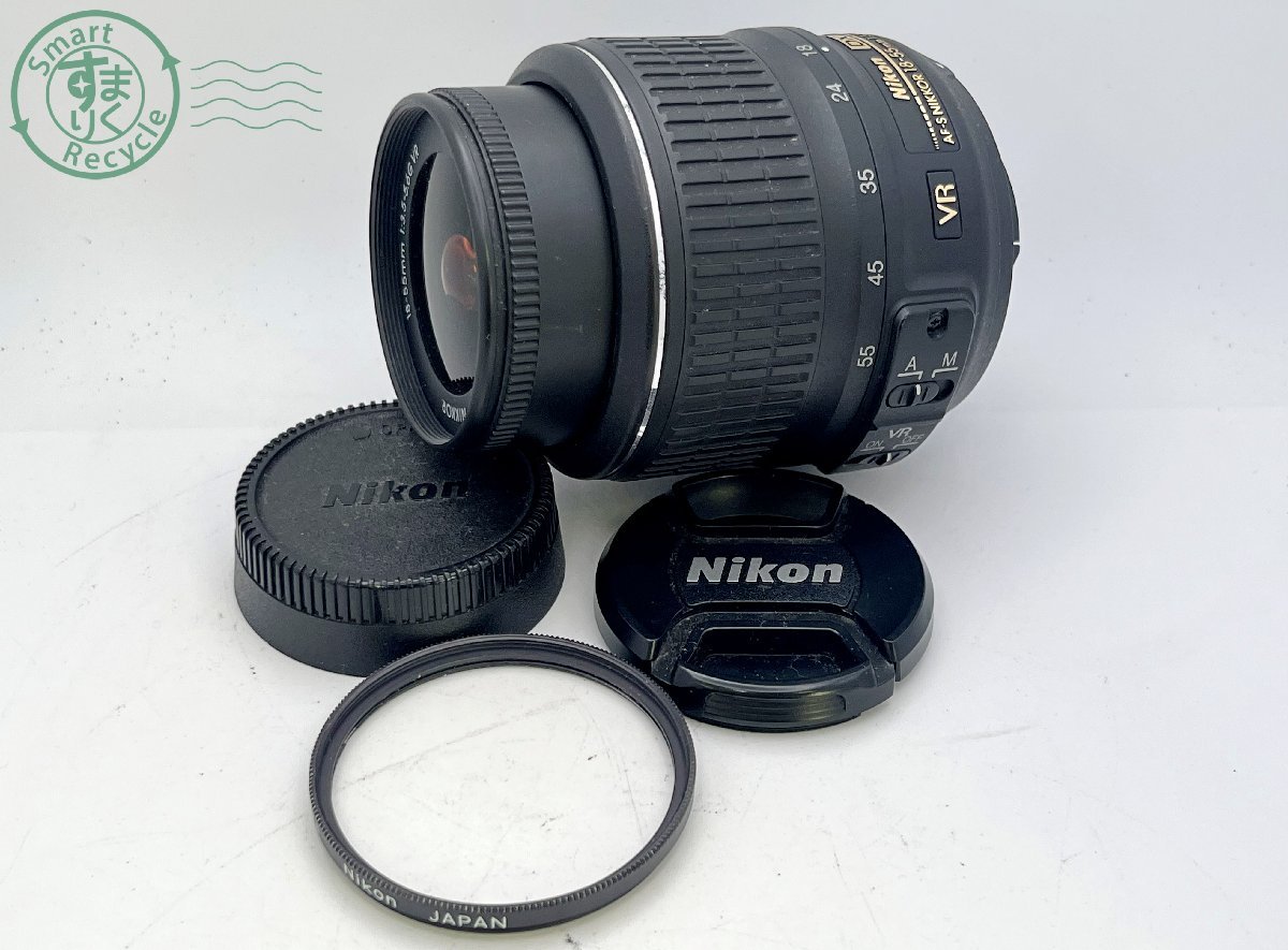 0831299 NIKON ニコン カメラレンズ DX AF-S NIKKOR 18-55mm 1:3.5-5.6G VR キャップ付き  カメラアクセサリー 最大56％オフ！