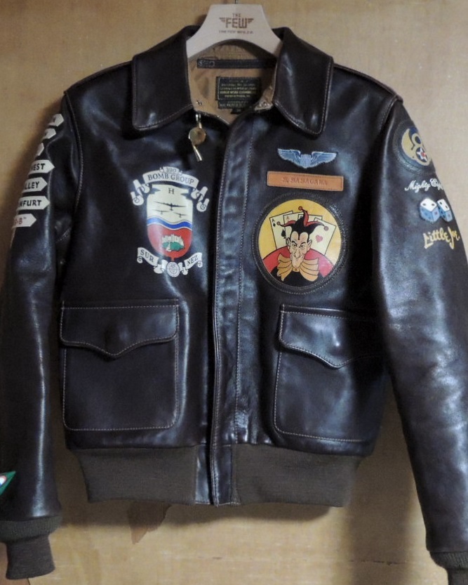 ★フライトジャケット★A-2★ラフウェア★ハンドペイント★CUSTOM KING FEW A-2 フライトジャケット フルカスタムモデル Doc