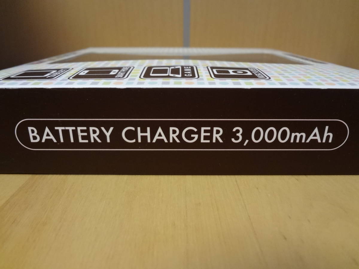 【未使用】チロル チョコ バッテリーチャージャー モバイルバッテリー スマートフォン 充電器 3000mAh_画像4