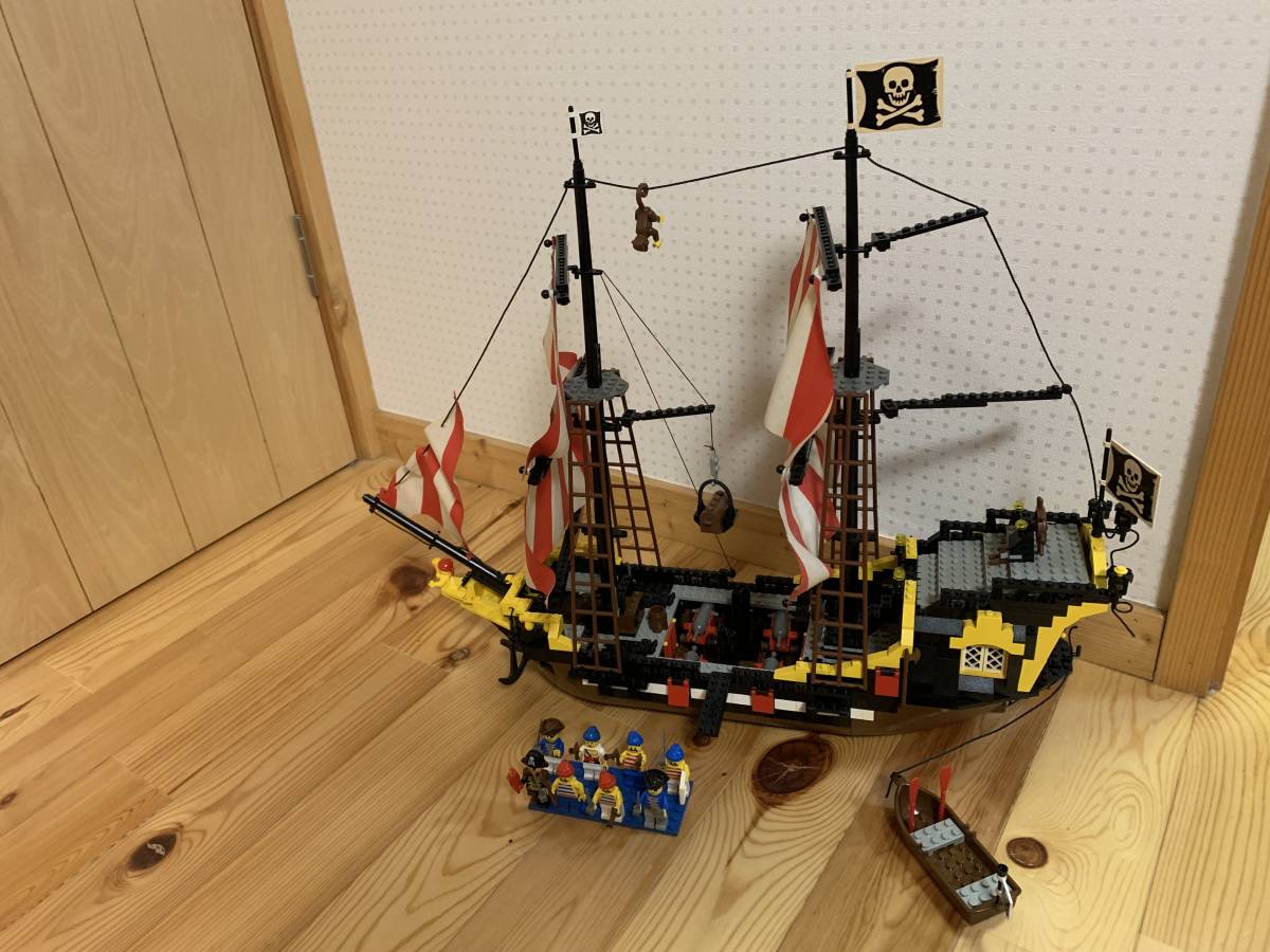 レゴ 南海の勇者シリーズ ダークシャーク号 6285 箱、インスト
