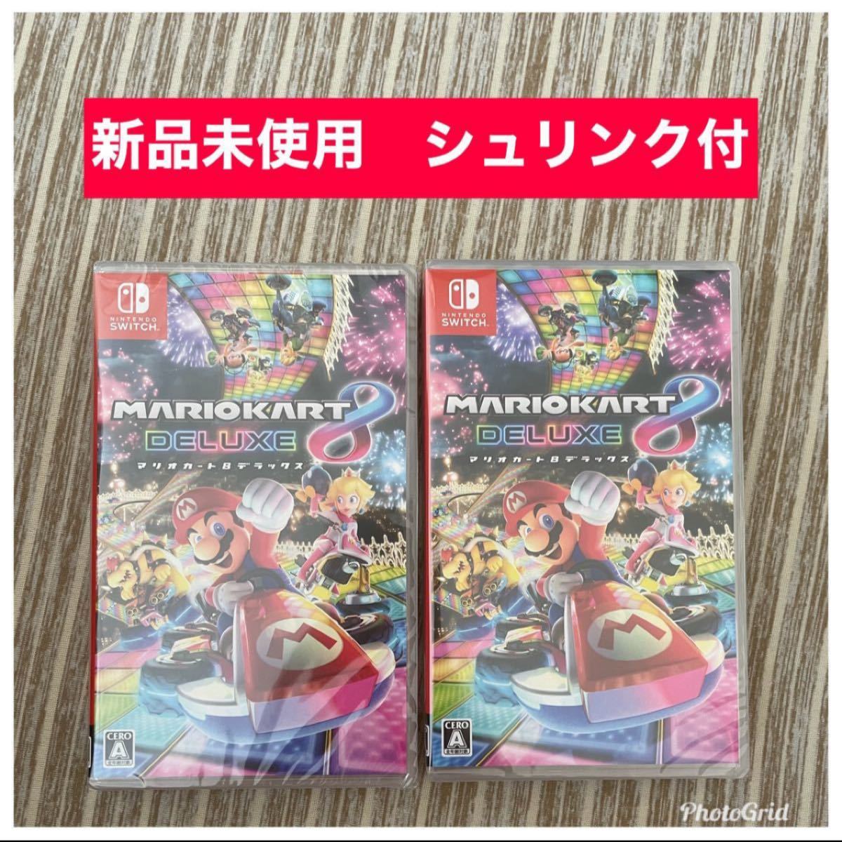 Nintendo Switch マリオカート8デラックス ニンテンドースイッチ　パッケージ版ソフト　新品シュリンク付　マリカー8