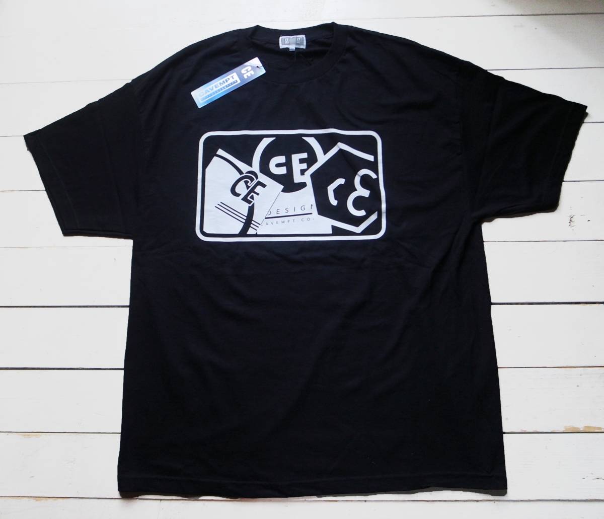Yahoo!オークション - 新品 C.E シーイー CAVEMP カード Tシャツ 黒...