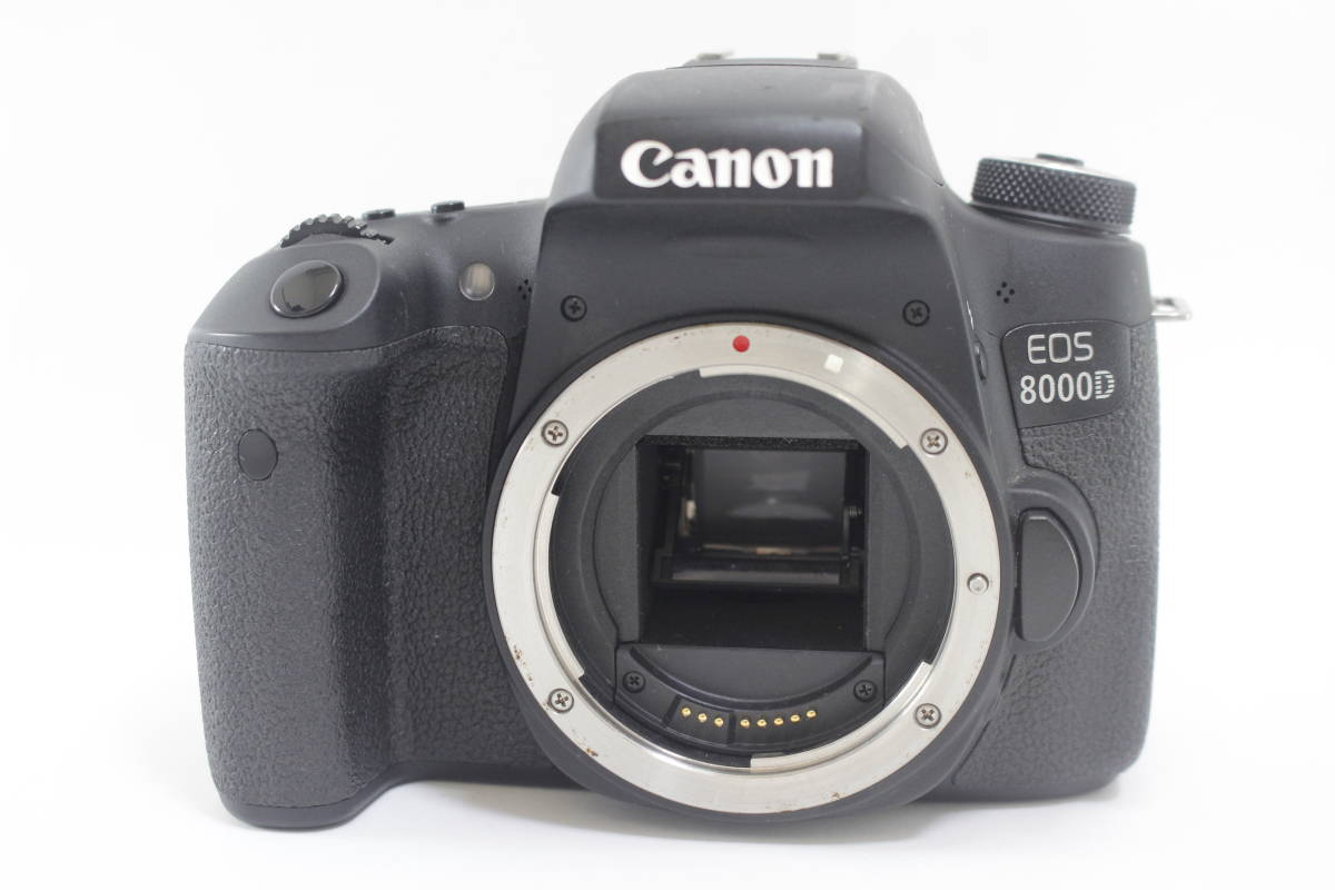 送料無料◇Canon キャノン EOS 8000D ボディ◇バッテリー2個、カメラ