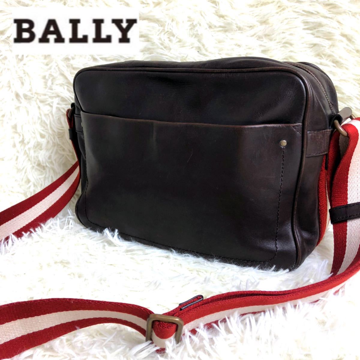 ヤフオク! - 1円〜【極美品】BALLY バリー ショルダーバッグ オー...