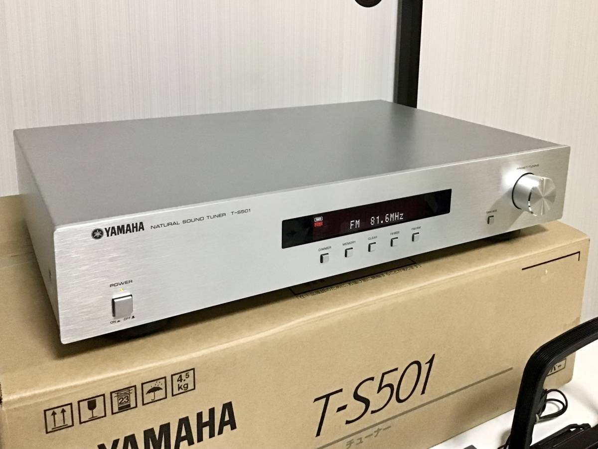 最新発見 ヤマハ チューナー T-S501 S シルバー copycatguate.com