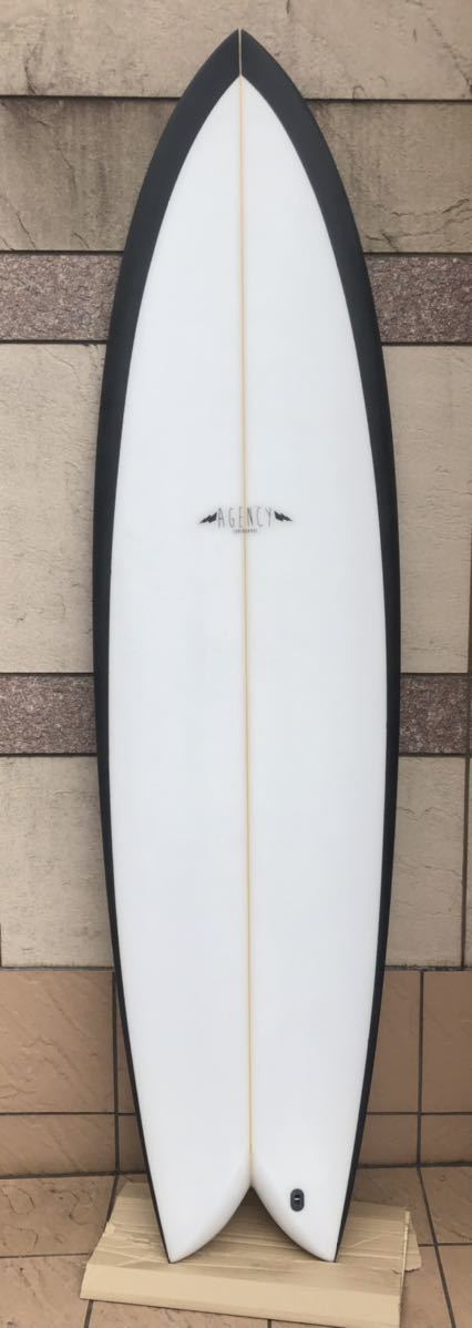 【特価】Agency surfboard MID FISH 6.6 PU オーストラリア バイロンベイ　サーフィン　サーフボード　ミッドレングス　フィッシュ　ツイン